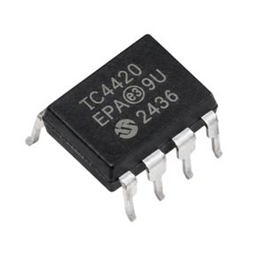تراشه درایور ماسفت تک کانال TC4420EPA پکیج DIP