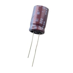 خازن الکترولیتی 10uF / 400V ژاپنی مارک ELNA