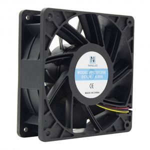 جت فن 12V-4.8A سایز 12x12x3.8 مارک NANILUO مدل PFC1212DE