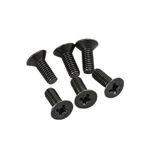 پیچ سرتخت 3x6 ارتفاع 6mm مشکی