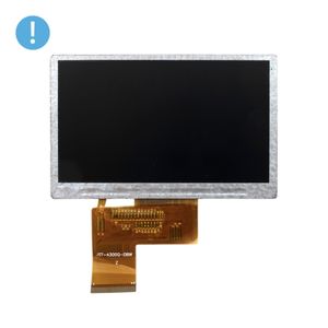 نمایشگر تمام رنگی TFT LCD 4.3 اینچ (FPP) دارای لکه