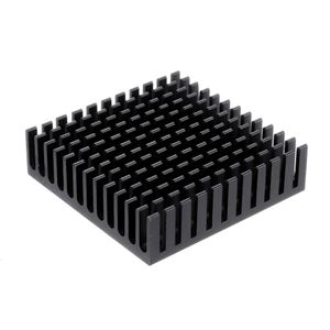 هیت سینک مشکی مربعی سایز 50x50x15mm