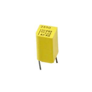 خازن پلی استر (استایرن) 2.55nF / 63V سری 443 مارک PHILIPS