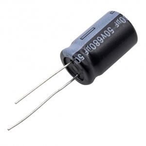 خازن الکترولیتی 680uF / 50V مارک AISHI