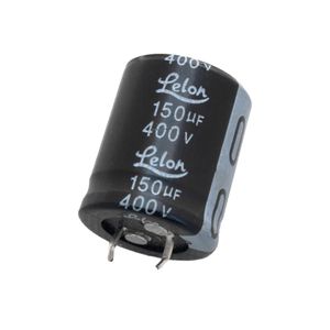 خازن الکترولیتی 150uF / 400V تایوانی مارک LELON