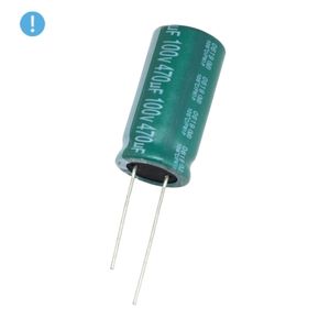 خازن الکترولیتی 470uF / 100V تایوانی مارک TAICON (OXO)
