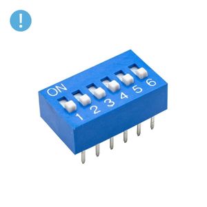 دیپ سوئیچ 6 تایی (OXO) DS-06