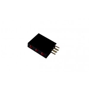 LED قابدار 3تایی قرمز رایت 3mm