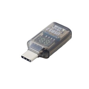 تستر USB TESTER و مانیتورینگ شارژ USB Type-C به USB 3.2
