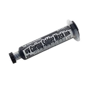رنگ محافظ مدار چاپی UV مشکی 10cc مارک Mechanic