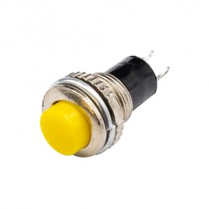 شستی گل فلزی DS-316 زرد