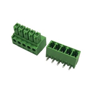 ترمینال کشویی فونیکس 5 پین 3.81mm رایت سبز