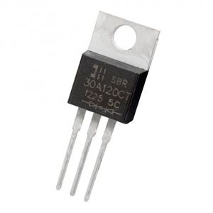 دوبل دیود SBR30A120CT تایوانی مارک Diodes Incorporated پکیج TO-220