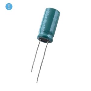 خازن الکترولیتی 1500uF / 10V تایوانی مارک TAICON (OXO)