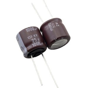 خازن الکترولیتی 1000uF / 25V ژاپنی مارک NIPPON