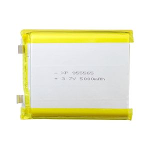 باتری لیتیوم پلیمر 3.7v ظرفیت 5000mAh کد 955565