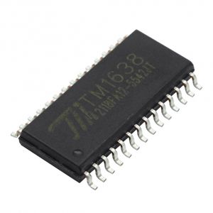 تراشه TM1638 درایور LED و سگمنت پکیج SOP-28