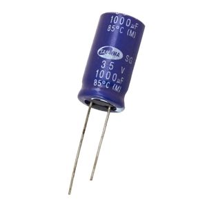 خازن الکترولیتی 1000uF / 35V کره ای مارک SAMWHA