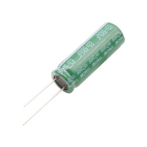 خازن الکترولیتی 680uF / 63V تایوانی مارک TAICON با طول عمر بالا