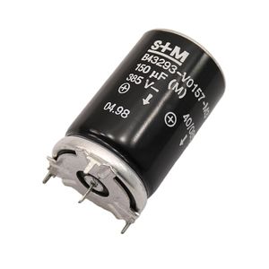 خازن الکترولیتی صوتی 150uF / 385V مارک SIEMENS