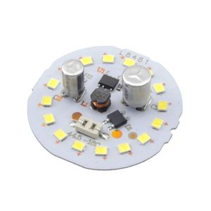 LED DOB سفید مهتابی 220VAC 12W گرد خازن دار سایز 45mm
