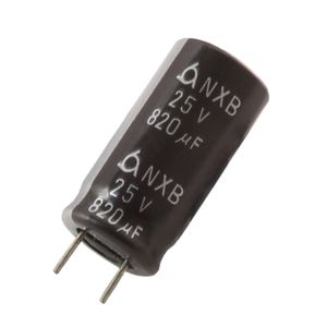 خازن الکترولیتی 820uF / 25V کره ای مارک SAMYOUNG (SLC)