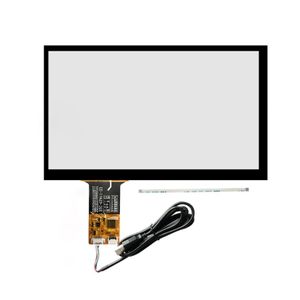 تاچ خازنی 7 اینچ GT911 قابلیت اتصال با I2C و USB مدل STC-GT911-23