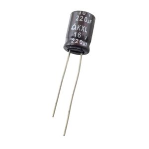 خازن الکترولیتی 220uF / 16V کره ای مارک SAMYOUNG