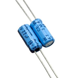 خازن الکترولیتی 22uF / 16V ژاپنی مارک RUBYCON