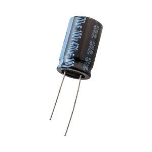 خازن الکترولیتی 470uF / 100V تایوانی مارک TAICON با طول عمر بالا
