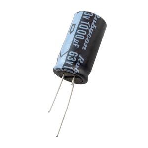 خازن الکترولیتی 1000uF / 63V ژاپنی مارک RUBYCON