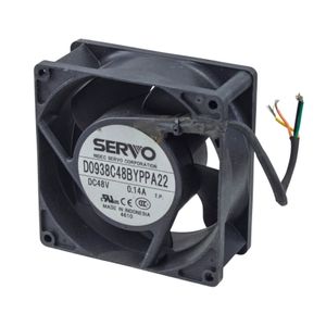 جت فن 48V-0.14A سایز 9.2x9.2x3.8cm مارک Nidec Servo مدل D0938C48BYPPA22
