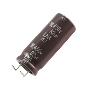 خازن الکترولیتی 82uF / 450V کره ای مارک SAMWHA