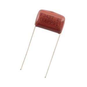 خازن پلی استر 3.4nF / 1600V / 5% بسته200 تایی