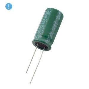 خازن الکترولیتی 1500uF / 25V تایوانی مارک (OXO) TAICON