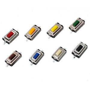 تک سوئیچ 3x6x2.5mm زرد پکیج SMD