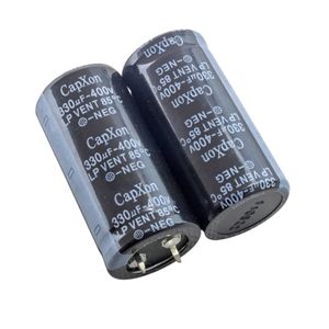 خازن الکترولیتی 330uF / 400V مارک CAPXON