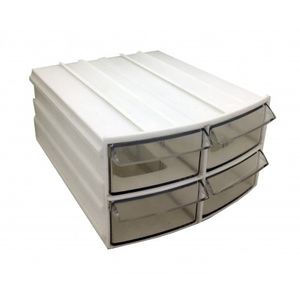جعبه قطعات کشویی 4 خانه 120x105x60mm