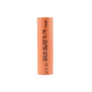 باتری لیتیوم یون 3.7v سایز 18650 سرتخت 2000mAh ضریب جریان 15C مارک DrCell