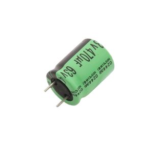 خازن الکترولیتی 470uF / 63V تایوانی مارک TAICON با طول عمر بالا