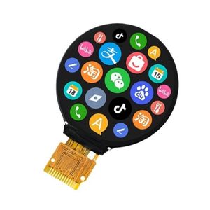 نمایشگر TFT فول کالر 1.28 اینچ دایره ای رزولوشن 240×240 با رابط SPI