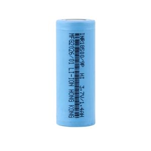 باتری لیتیوم یون 3.7v سایز 18500 سرتخت 1.4Ah مارک HI
