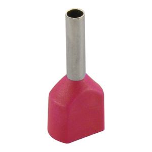 وایرشو دوبل روکش دار قرمز سایز 1 مدل TE1008 بسته100 تایی