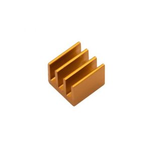 هیت سینک مخصوص پردازنده و تراشه های SMD رنگ طلایی سایز 7x7x6mm