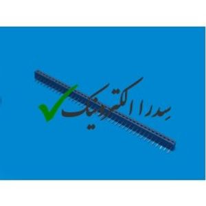 پین هدر گام 2 میلی متر 1 در 40 مادگی DIP رایت (THT)