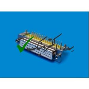 دی کانکتور روبردی رایت ماده 50 پین صنعتی طلایی