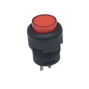 کلید چراغ دار گرد فشاری 220 ولت مدل R16-503/AD