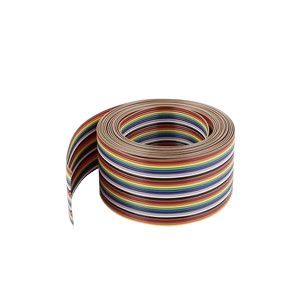 CABLE FLAT کابل فلت رنگی 34 رشته - فروشگاه قطعات الکترونیک میکرونور