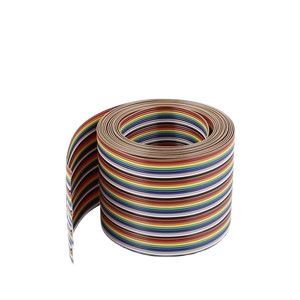 CABLE FLAT کابل فلت رنگی 50 رشته - فروشگاه قطعات الکترونیک میکرونور