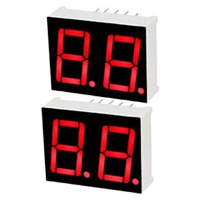 7SEG 2DIG 5261AS 19*25 سون سگمنت قرمز کاتد مشترک - فروشگاه قطعات الکترونیک میکرونور
